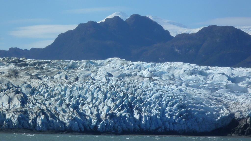 Un glacier dans les canaux de Patagonie