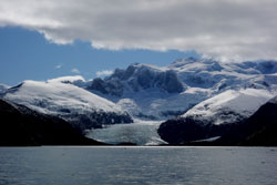 Le glacier Pia par l'ouest - Patagonie - Concept Voile